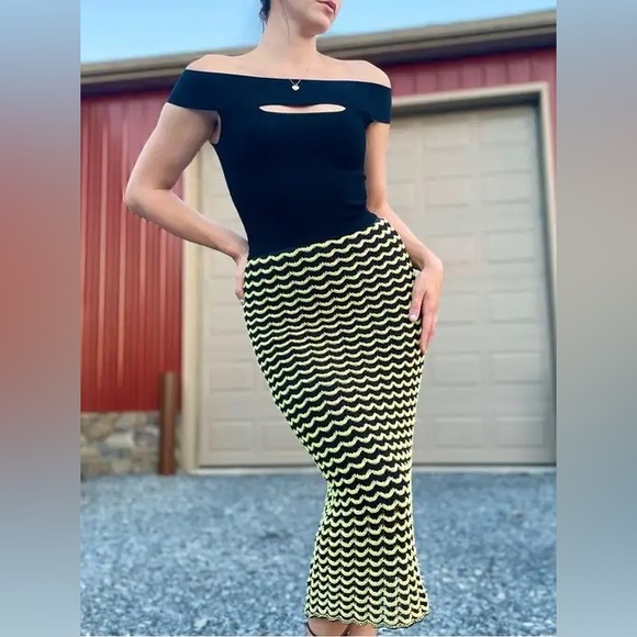 NWT Zara Convertible Knit Tube Dress or Midi Skirt - S - Picture 6 of 12